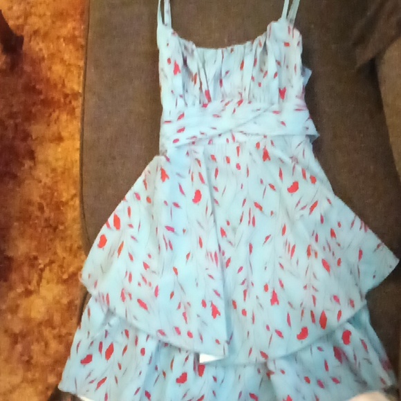 Blue with red romper women's size medium. - Picture 4 of 4